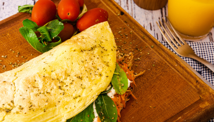 Crepioca Salgada para gestantes