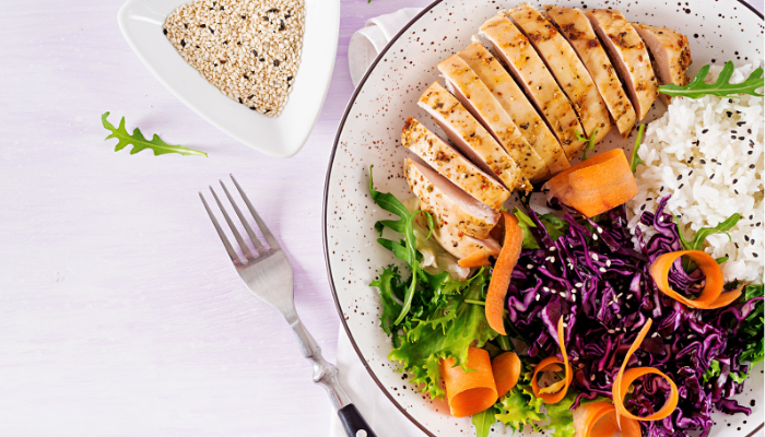 Prato saudável para aumentar a sua fertilidade